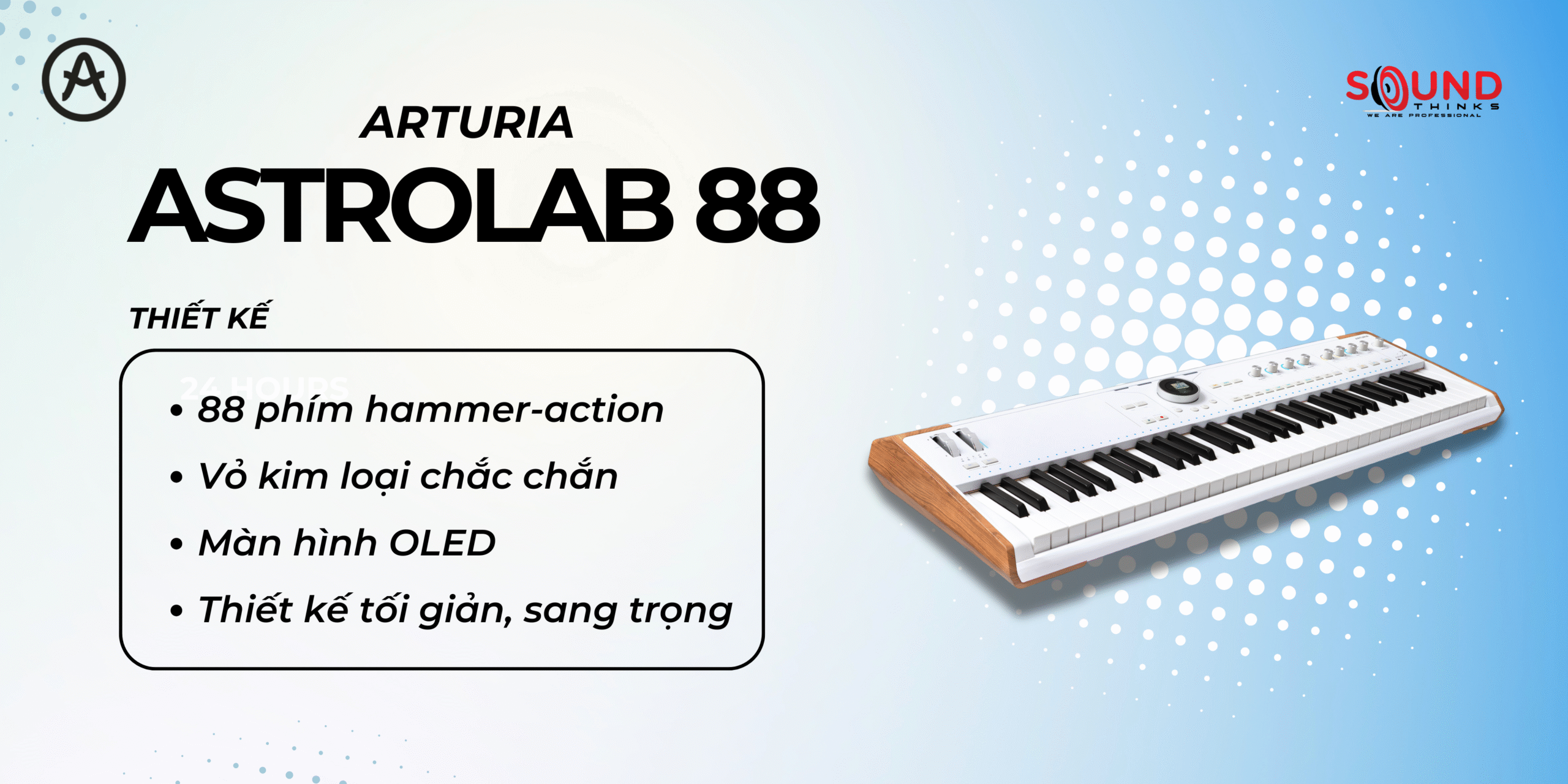 Đàn Synthesizer Arturia Astrolab 88