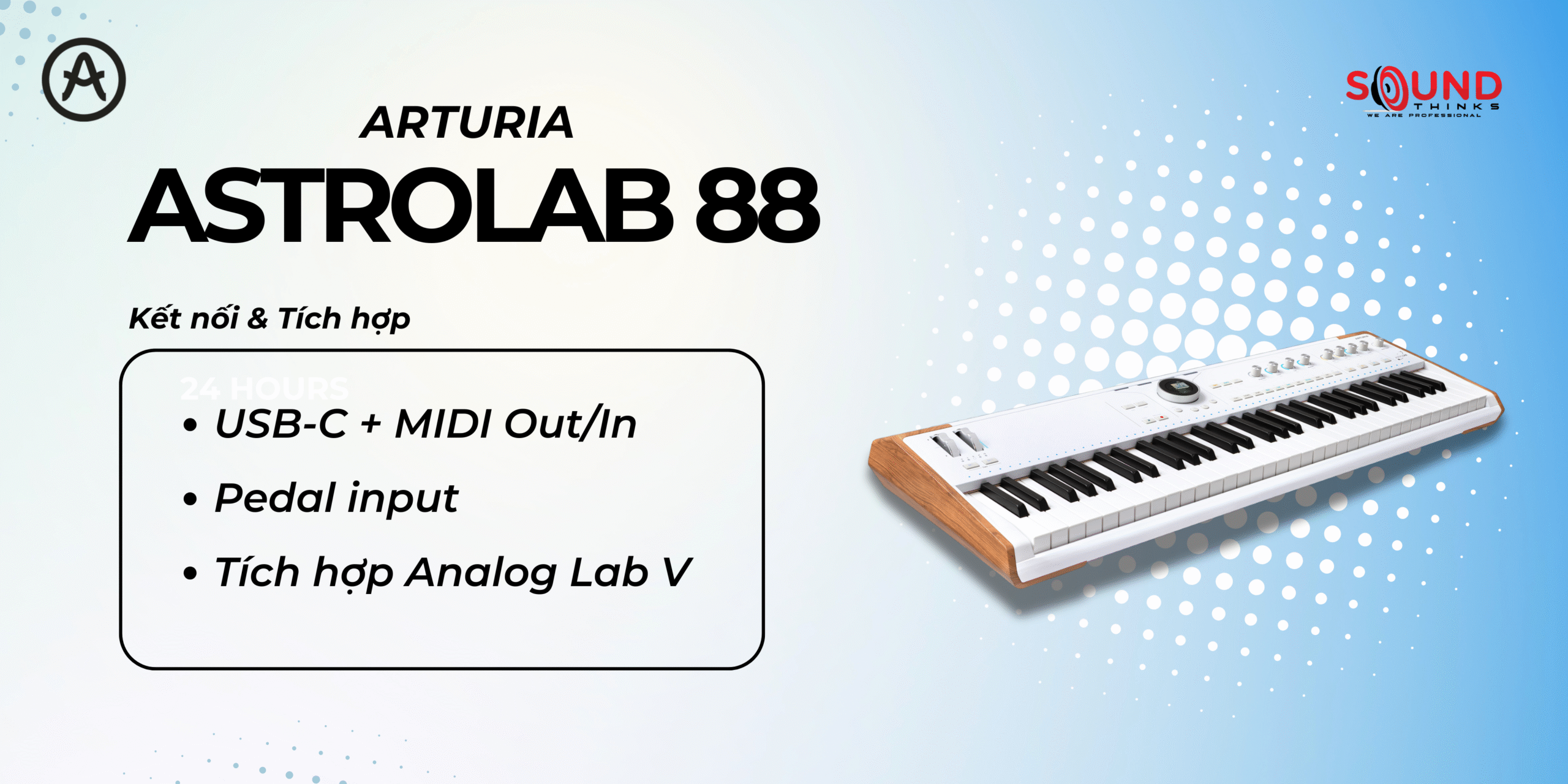 Đàn Synthesizer Arturia Astrolab 88