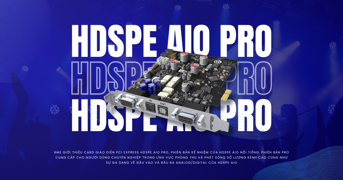 RME HDSPe AIO Pro