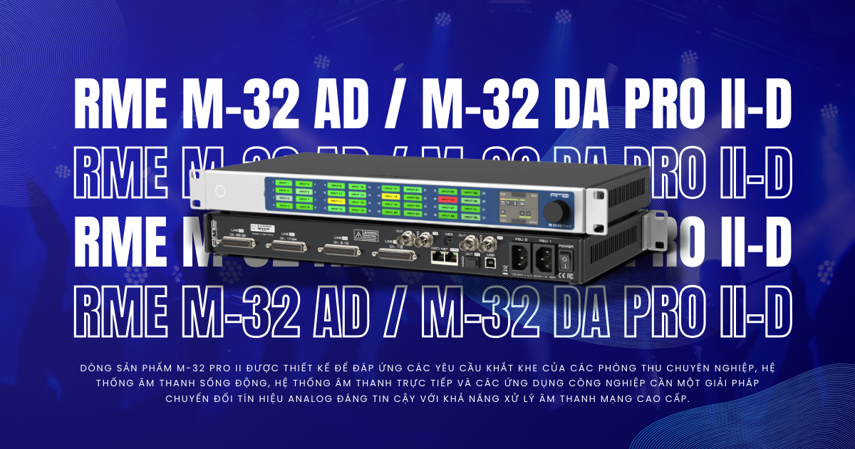 RME M-32 AD Pro II-D / M-32 DA Pro II-D
