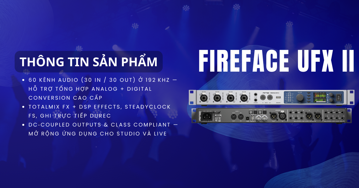 RME Fireface UFX II