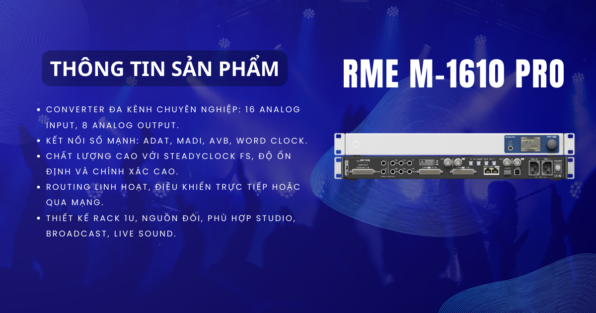 RME M-1610 Pro