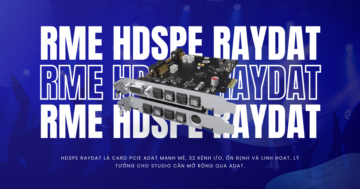 RME HDSPe RayDAT