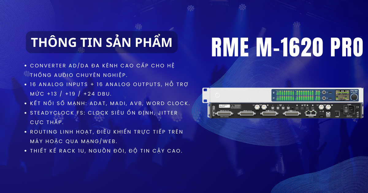 RME M-1620 Pro