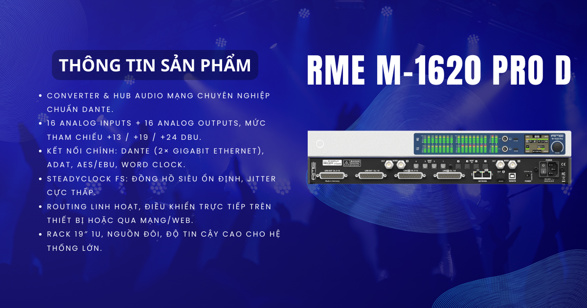 RME M-1620 Pro D