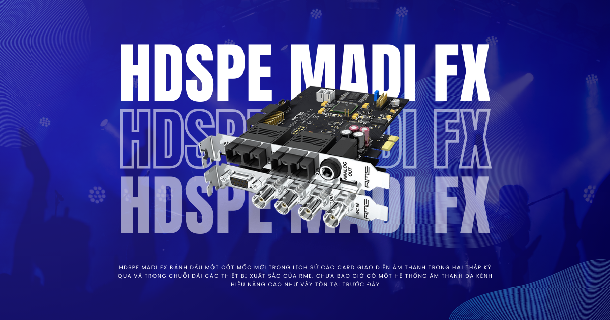 RME HDSPe MADI FX