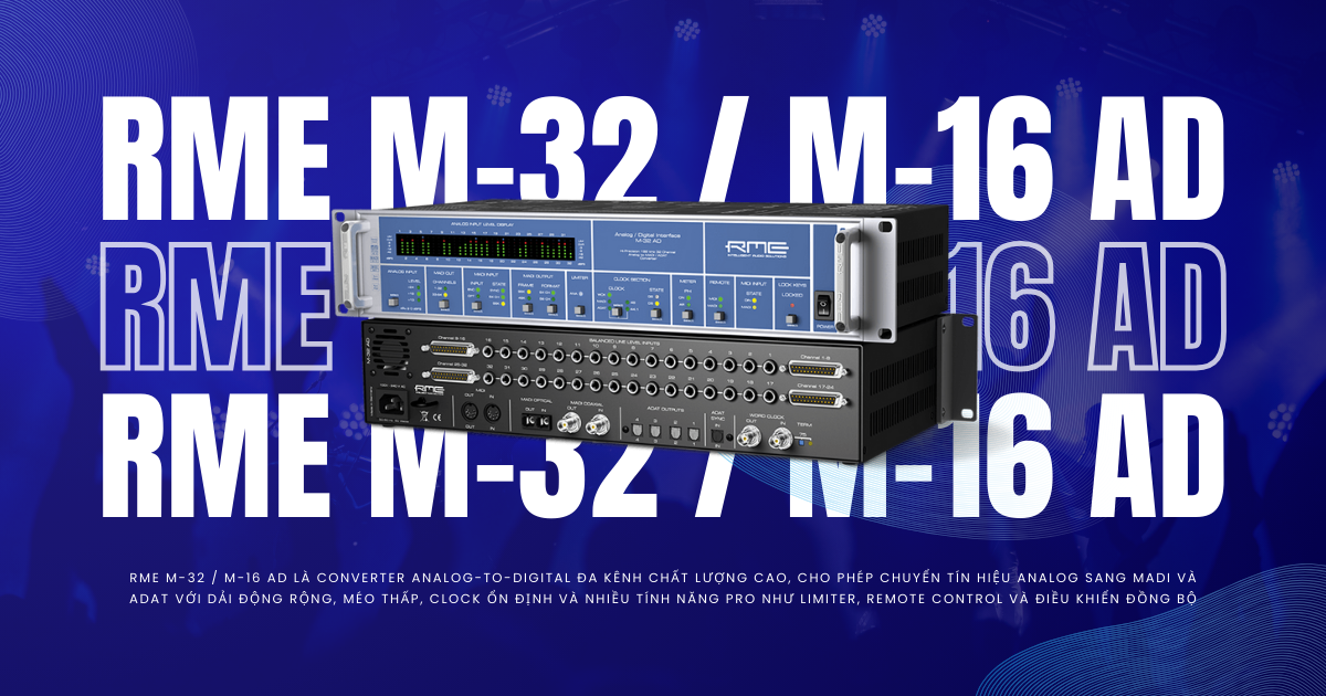 RME M-32 AD / M-16 AD