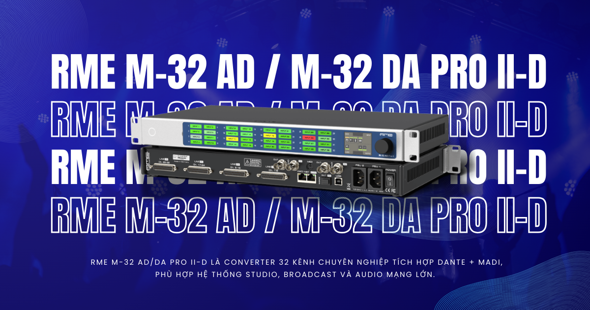 RME M-32 AD Pro II-D / M-32 DA Pro II-D