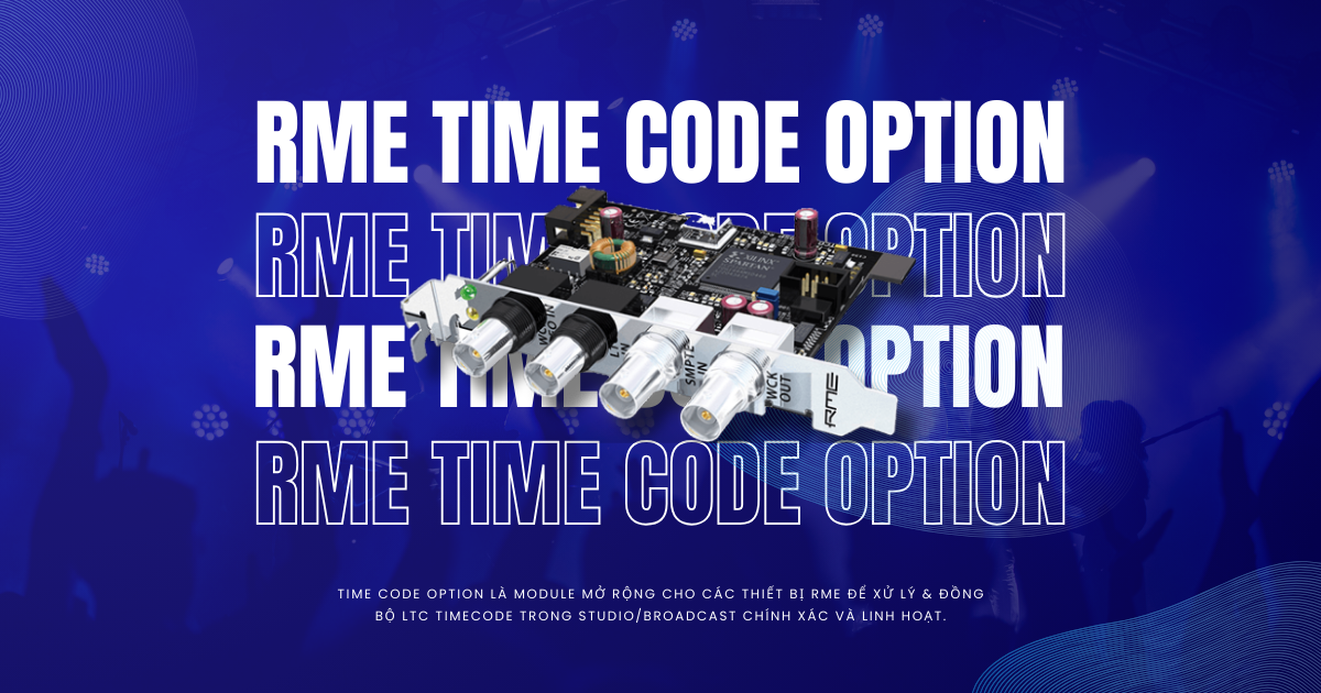 RME Time Code Option
