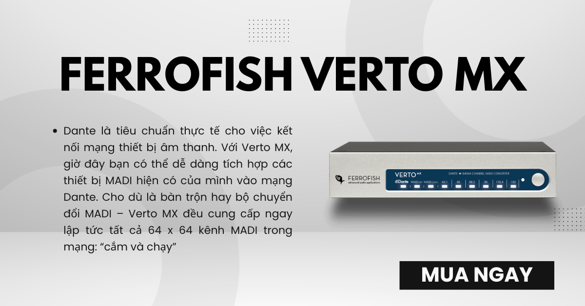 Ferrofish Verto MX