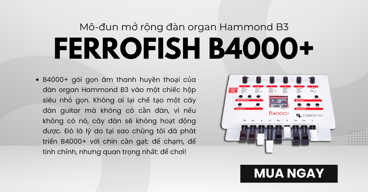 Ferrofish B4000+