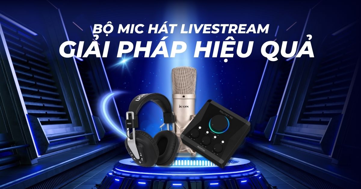 Bộ Mic Hát Livestream