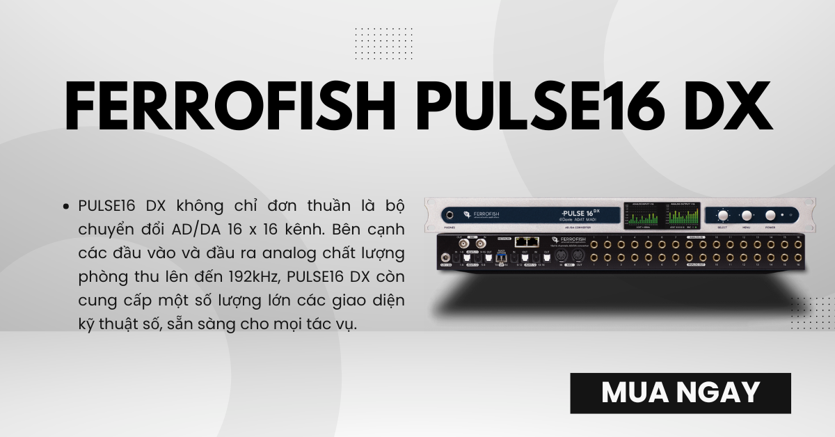 Ferrofish Pulse16 DX