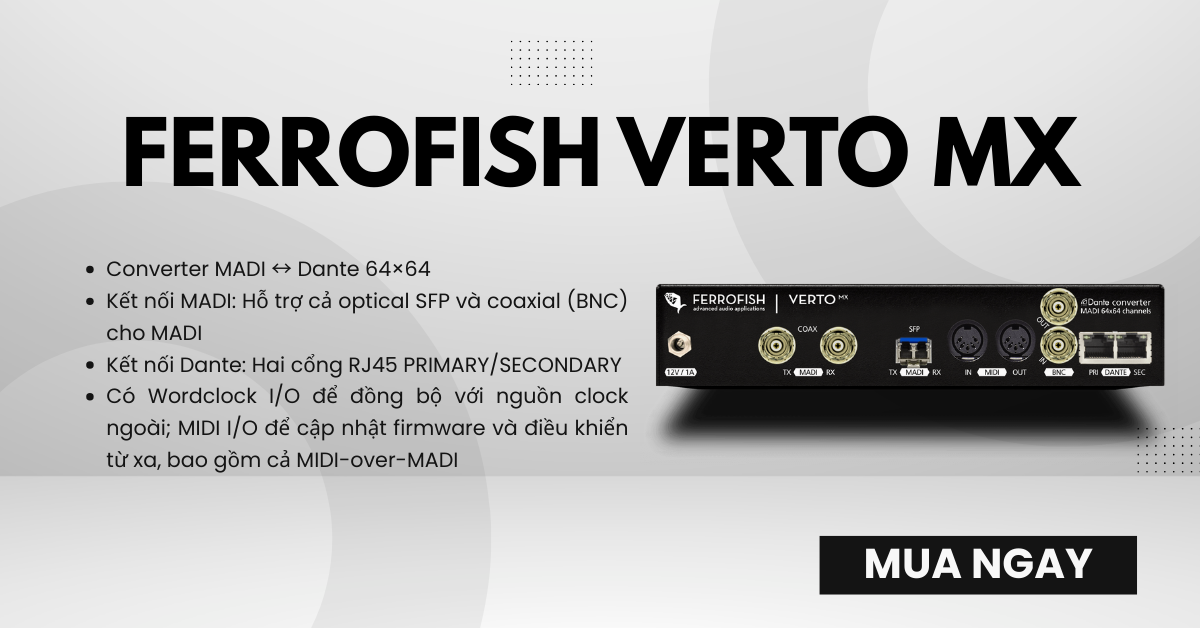 Ferrofish Verto MX