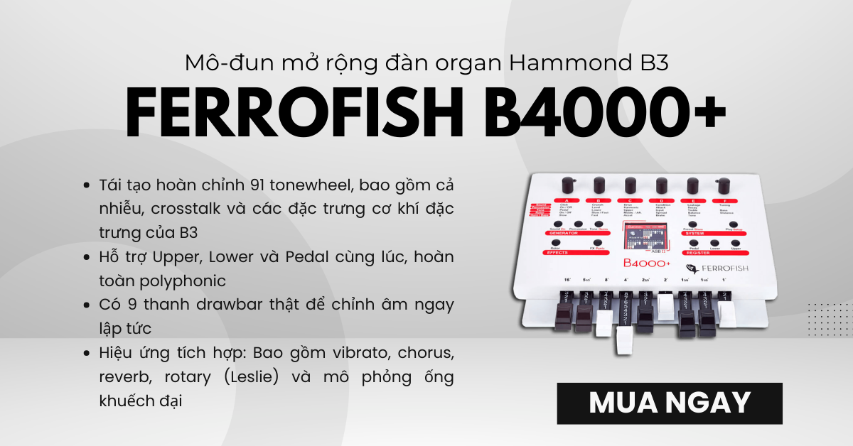 Ferrofish B4000+