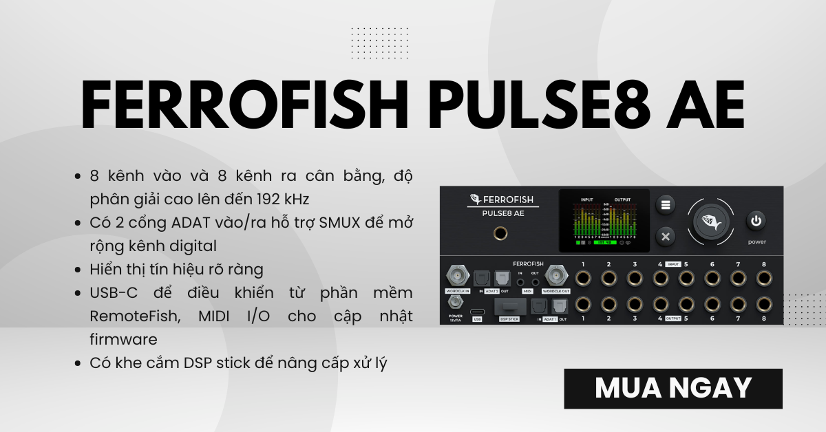 Ferrofish PULSE8 AE