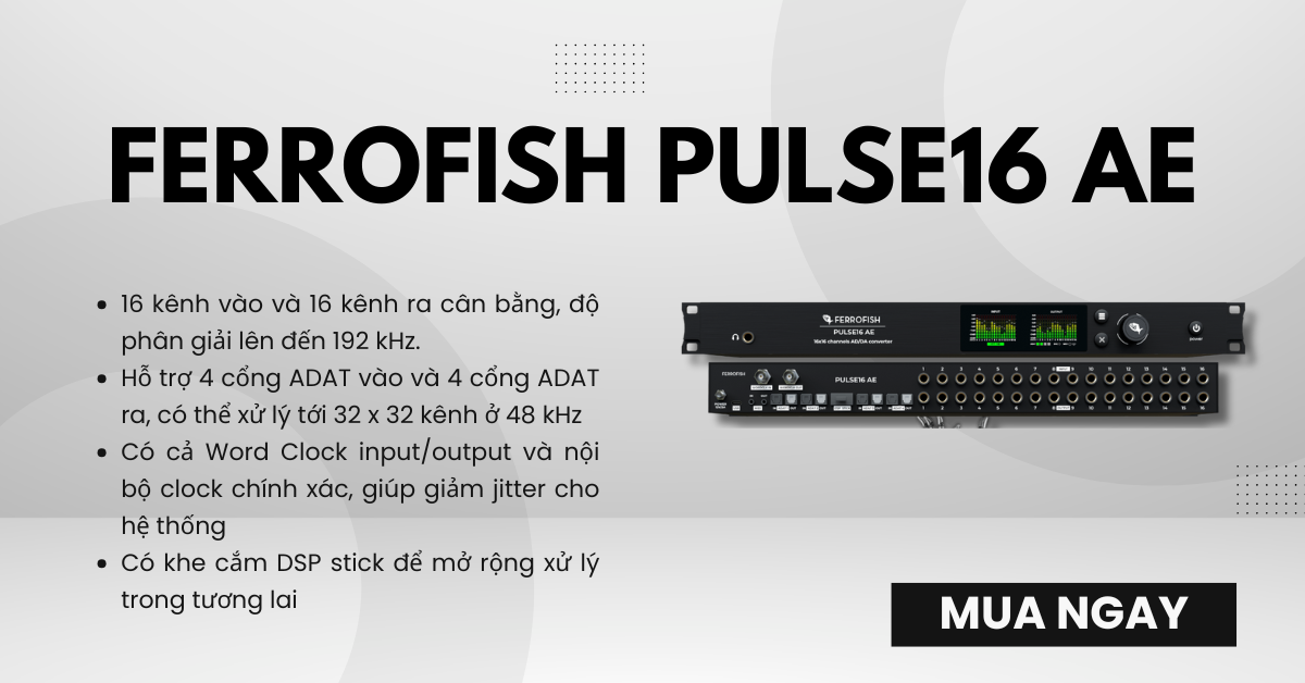 Ferrofish PULSE16 AE