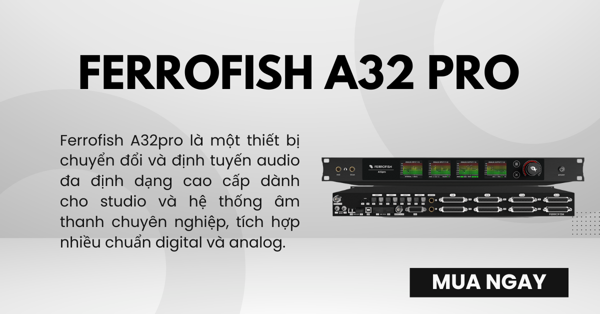 Ferrofish A32pro Converter