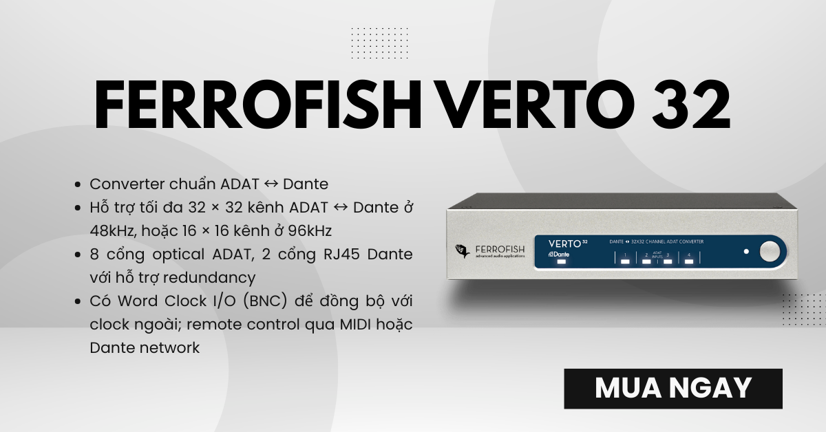Ferrofish Verto 32