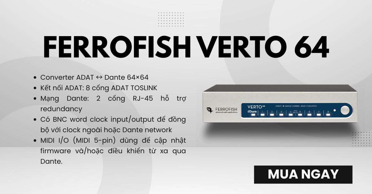 Ferrofish Verto 64