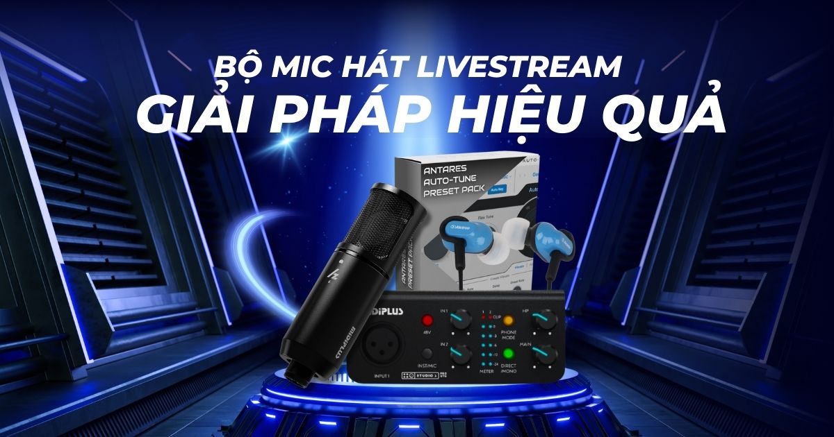 Bộ Mic Hát Livestream
