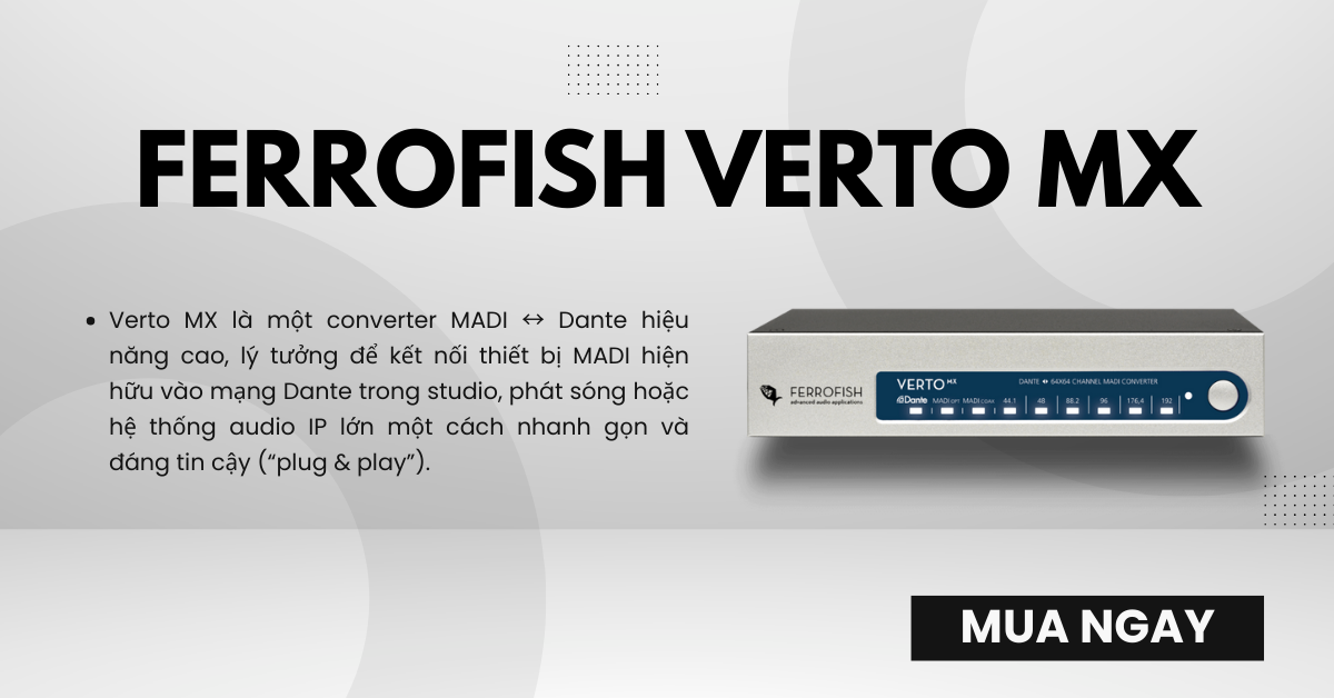 Ferrofish Verto MX