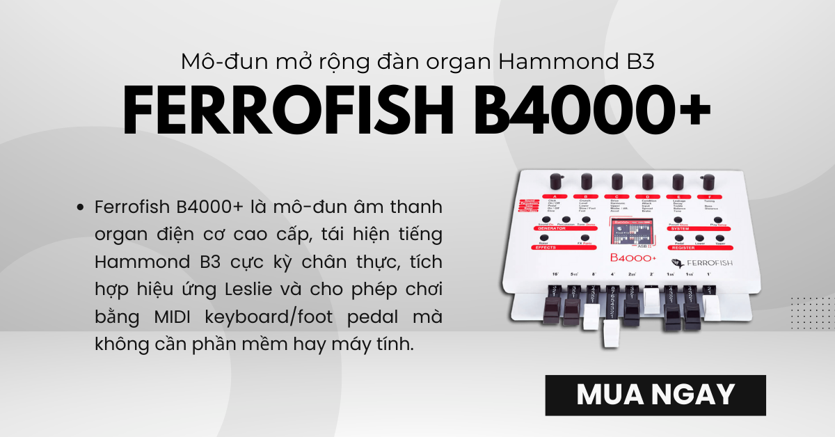 Ferrofish B4000+