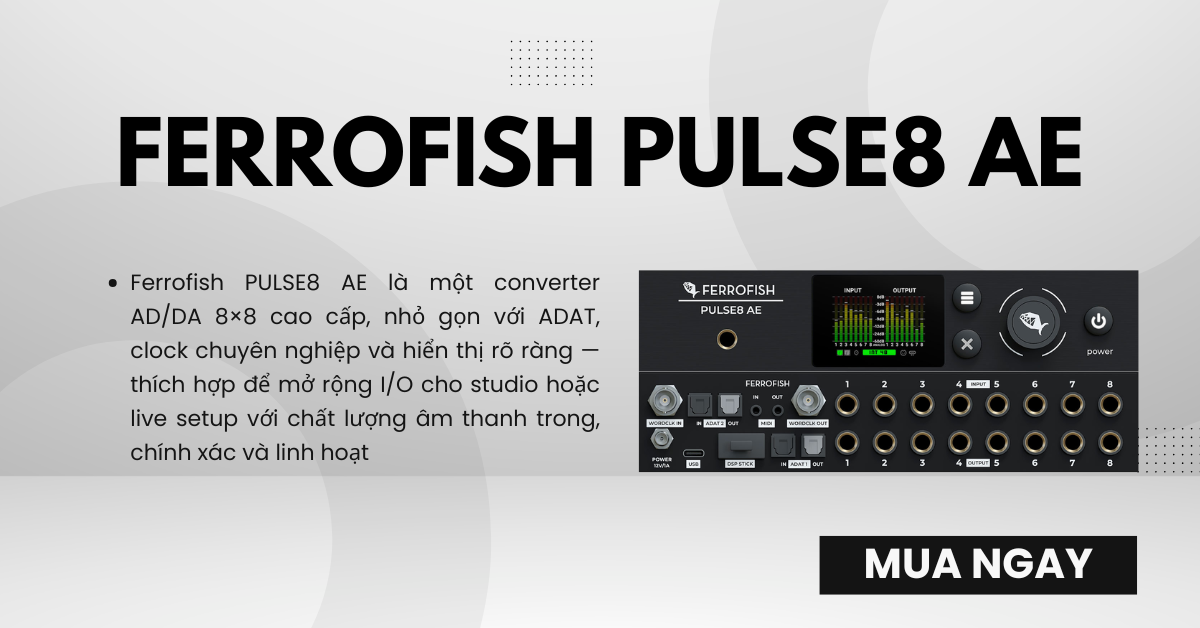 Ferrofish PULSE8 AE