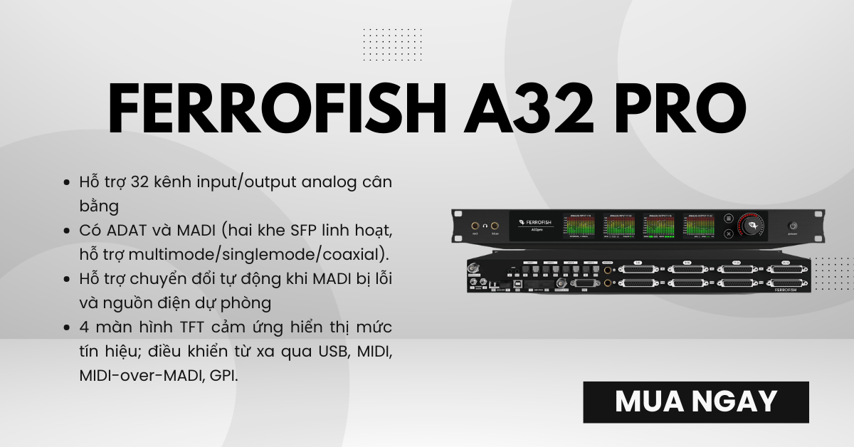 Ferrofish A32pro Converter