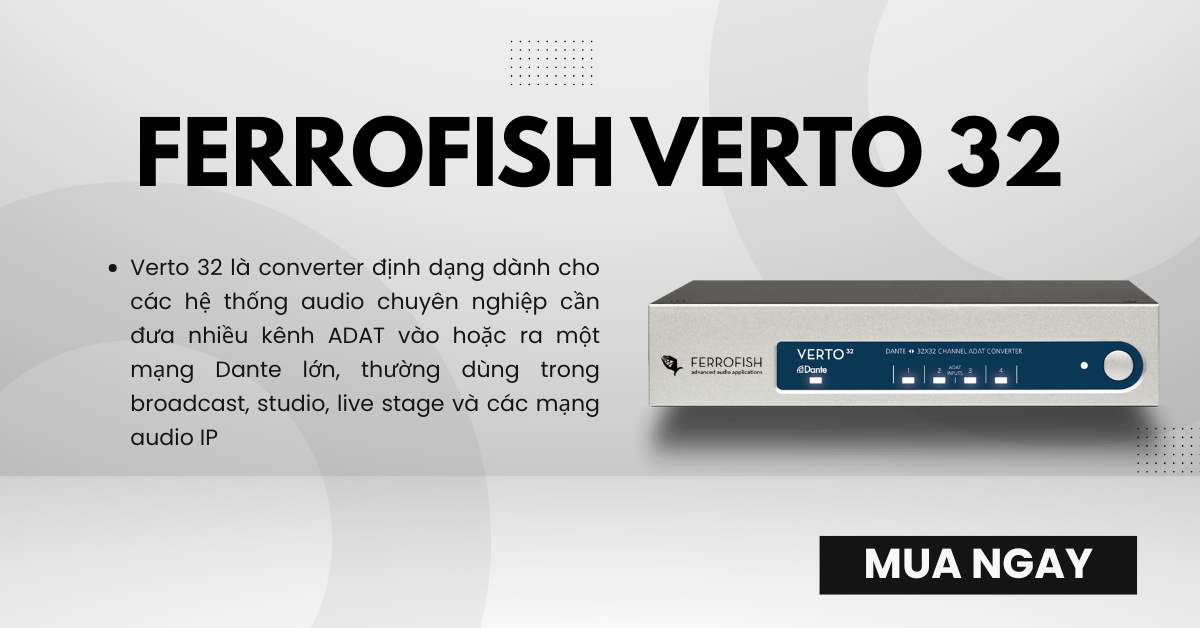 Ferrofish Verto 32