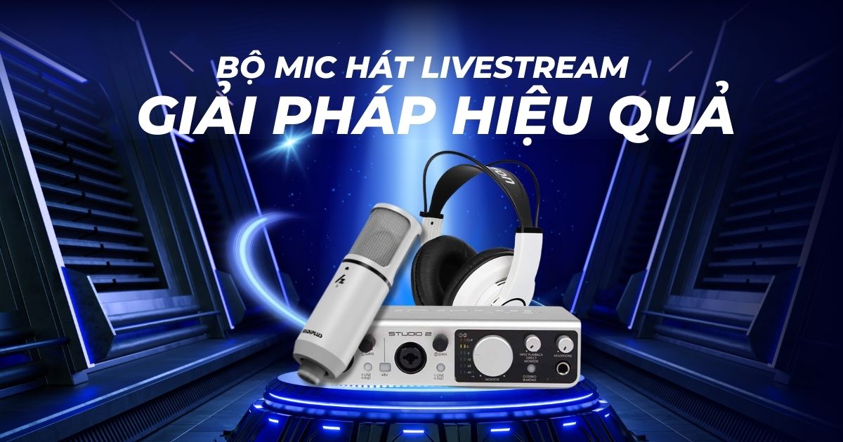Bộ Mic Hát Livestream