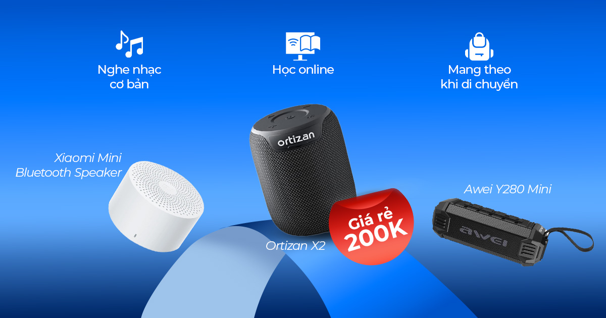 Giá Loa Bluetooth Từ 200K Đến Dưới 2 Triệu: Nên Chọn Mẫu Nào?