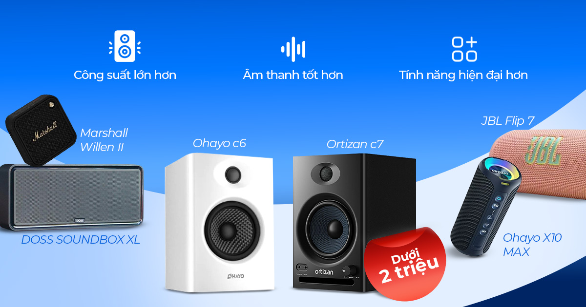 Giá Loa Bluetooth Từ 200K Đến Dưới 2 Triệu: Nên Chọn Mẫu Nào?