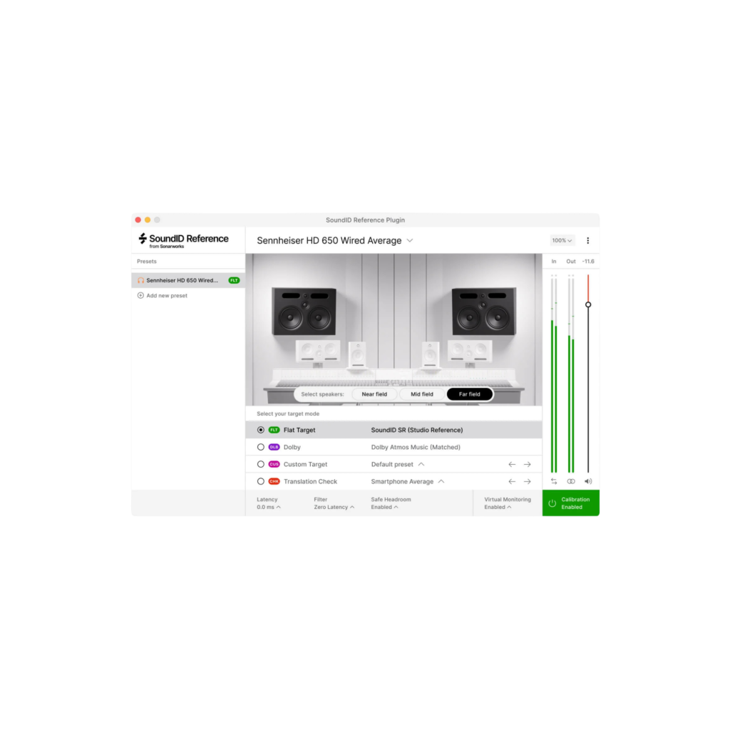 Sonarworks SoundID Reference Virtual Monitoring – Phần Mềm Giả Lập Phòng Thu Trên Tai Nghe