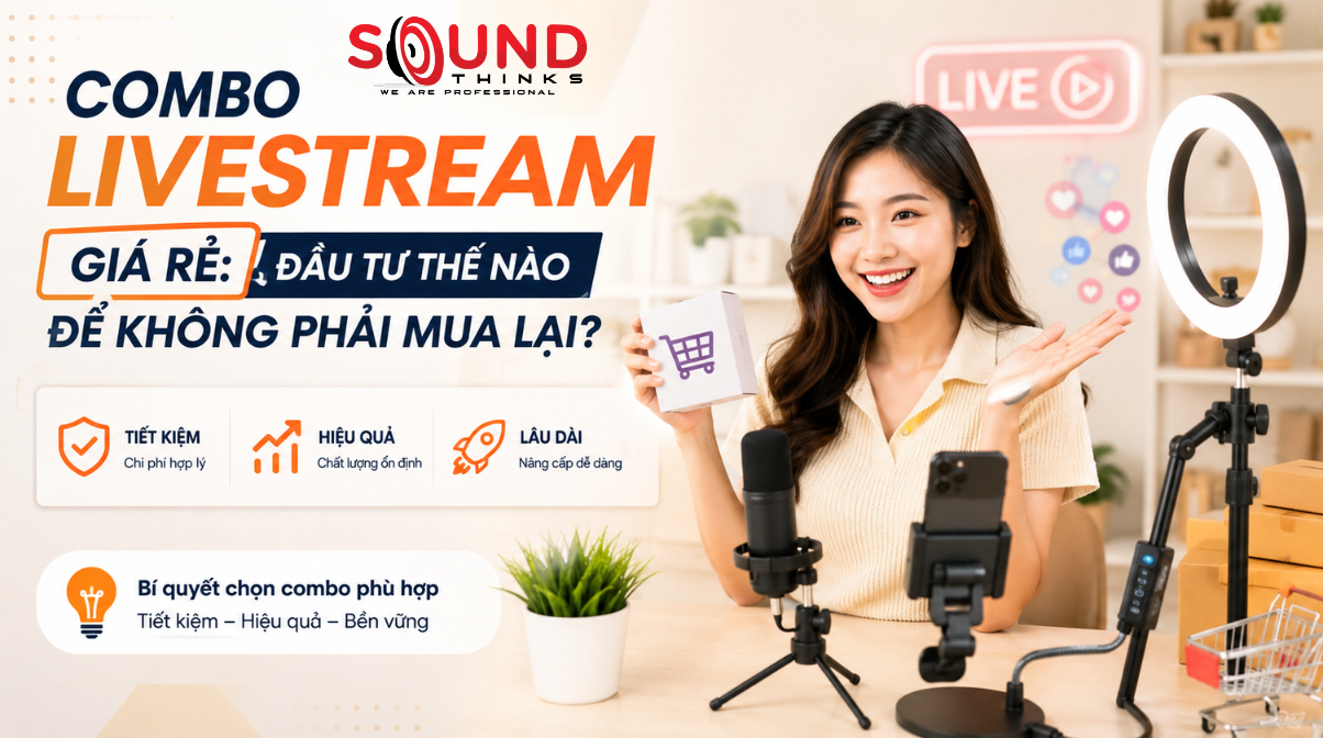 Combo livestream giá rẻ: Đầu tư thế nào để không phải mua lại?