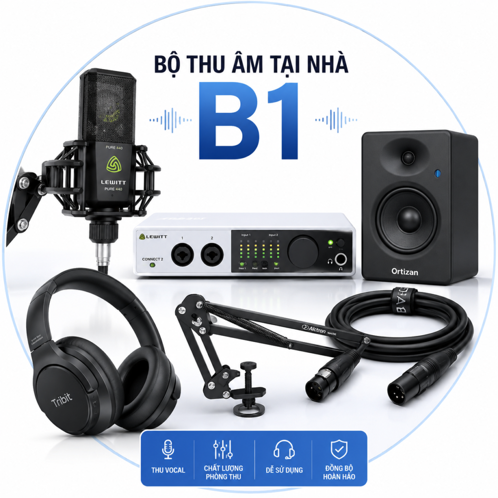 Bộ Thu Âm Tại Nhà B1