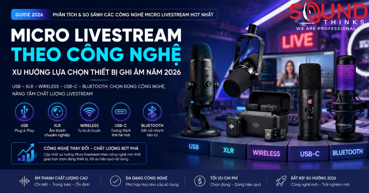Micro Livestream 2026: Công Nghệ Nổi Bật