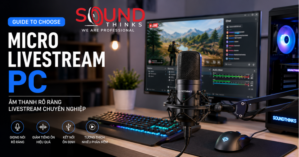 Micro livestream PC: Đắt tiền chưa chắc mang lại âm thanh tốt hơn