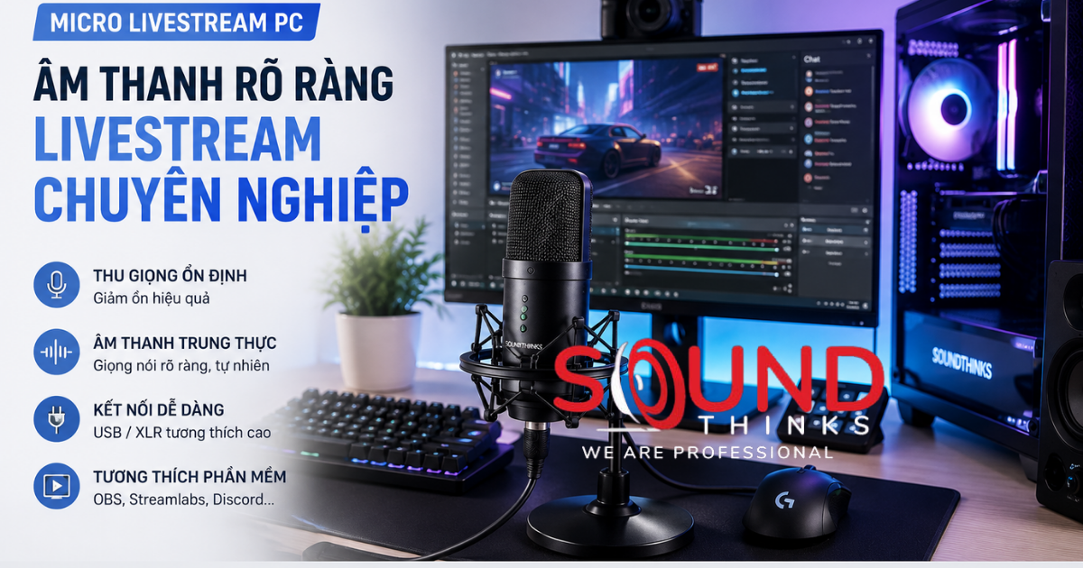 Micro livestream PC: Đắt tiền chưa chắc mang lại âm thanh tốt hơn