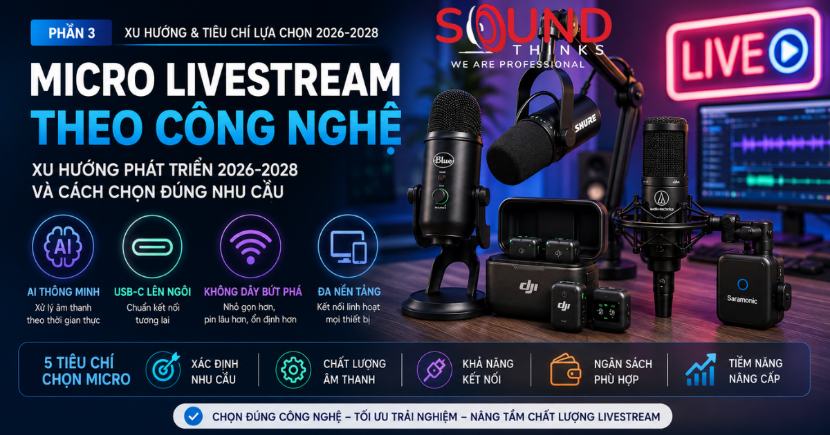Micro Livestream Theo Công Nghệ 2026-2028