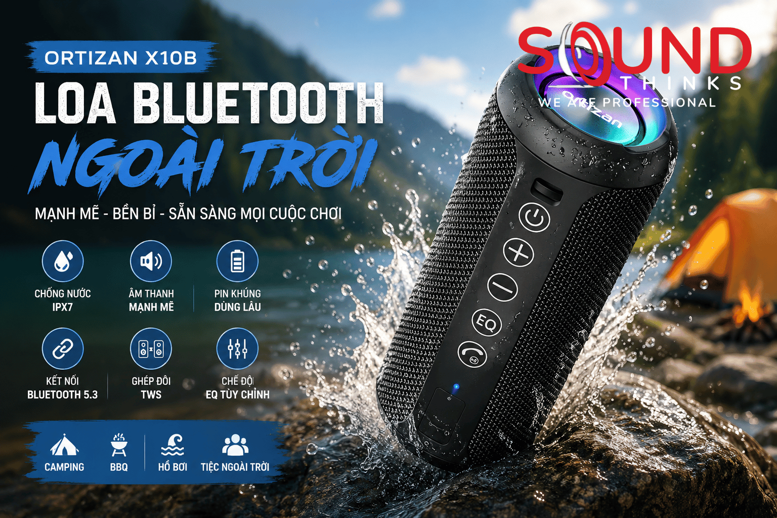 Loa Bluetooth Ngoài Trời