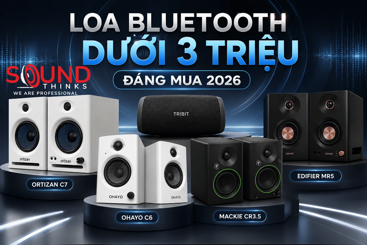 Loa Bluetooth Dưới 3 Triệu