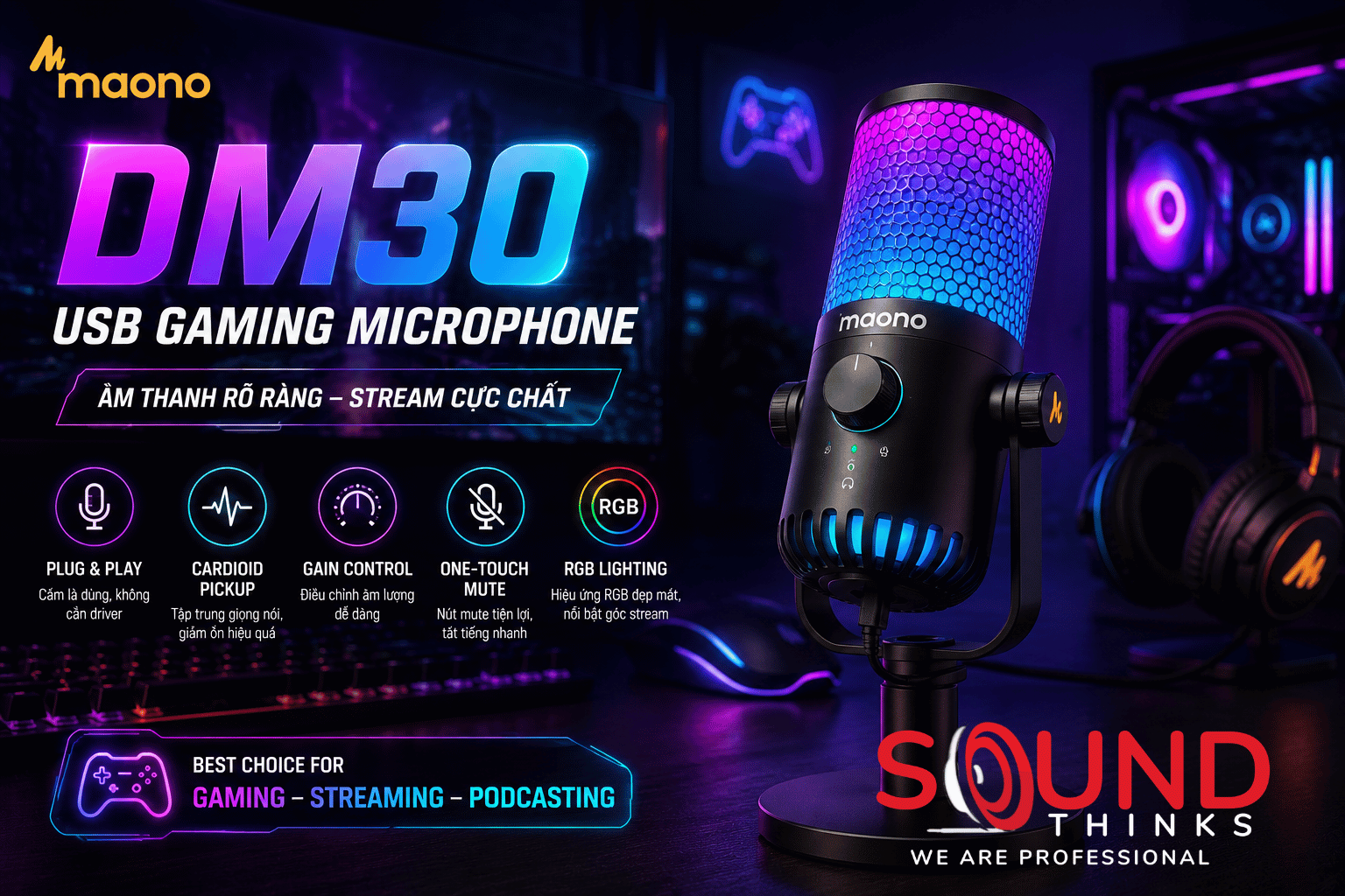 Maono Dm30