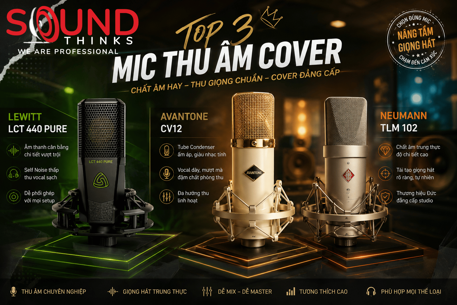 Mic Thu Âm Cover