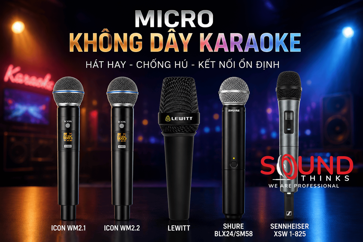 Micro Không Dây Karaoke
