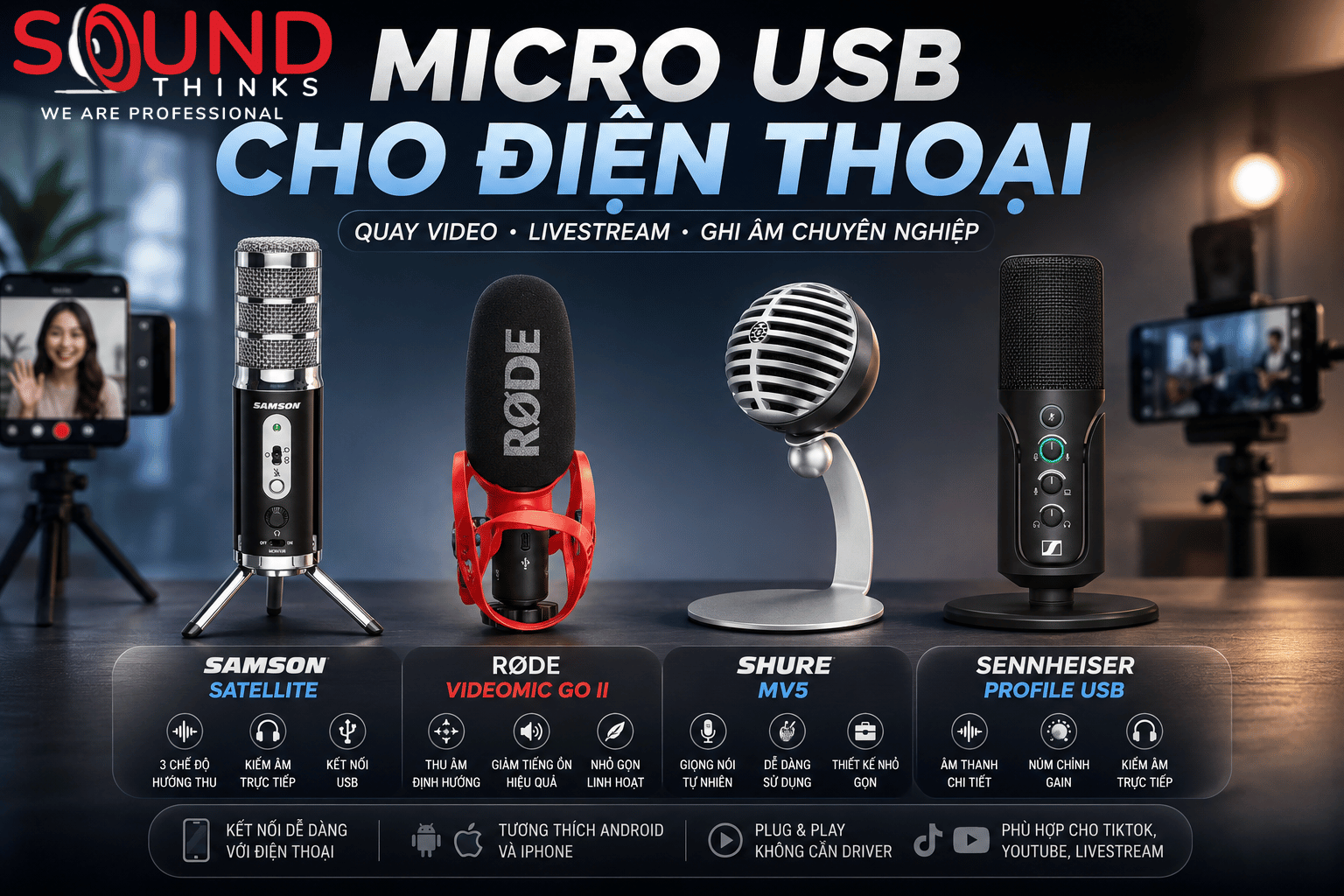 Micro Usb Cho Điện Thoại