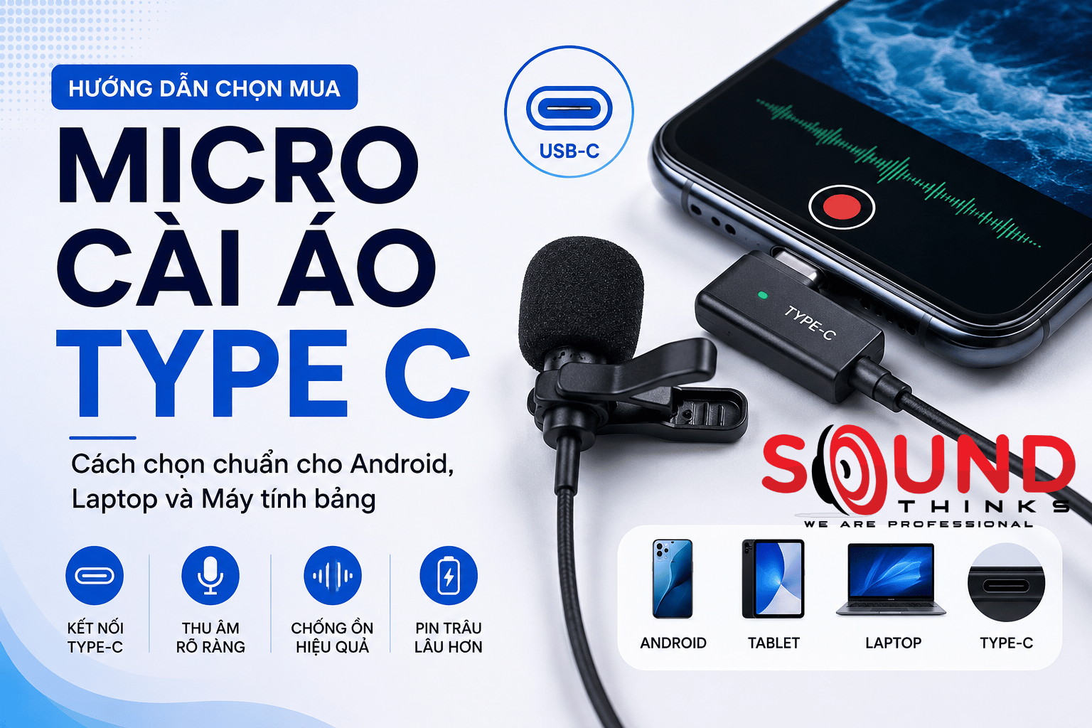 Micro Cài áo Type C