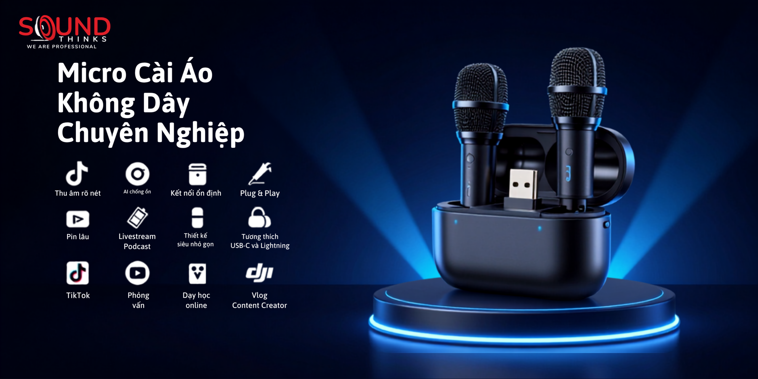 Micro Cài áo Ko Dây