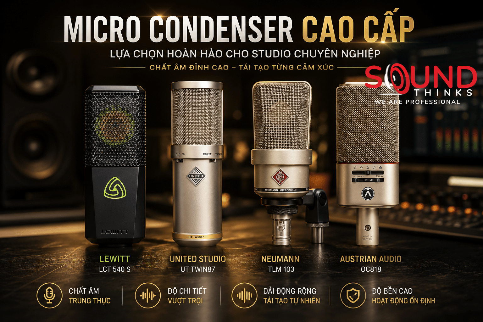 Micro Condenser Cao Cấp