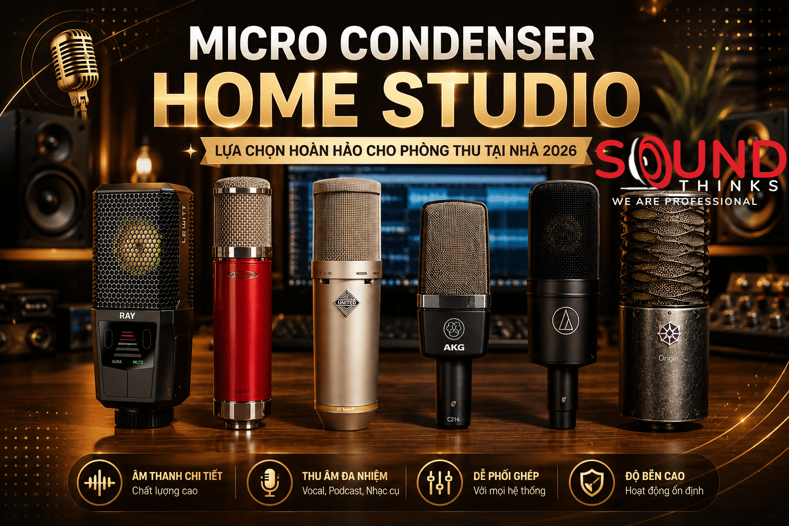 Micro Condenser Home Studio